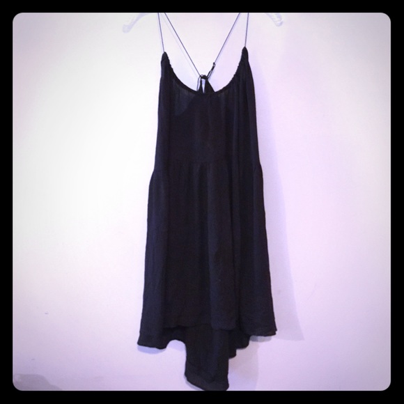 Kimchi Blue Hi Low Black Dress