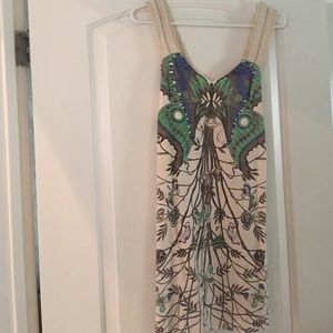 Free people butterfly print dress