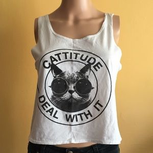 New Cattitude Tee