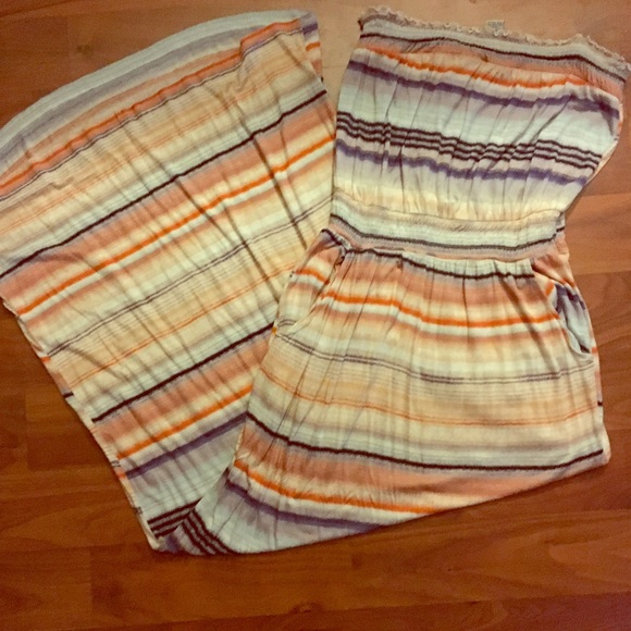 American Rag Strapless Maxi Dress