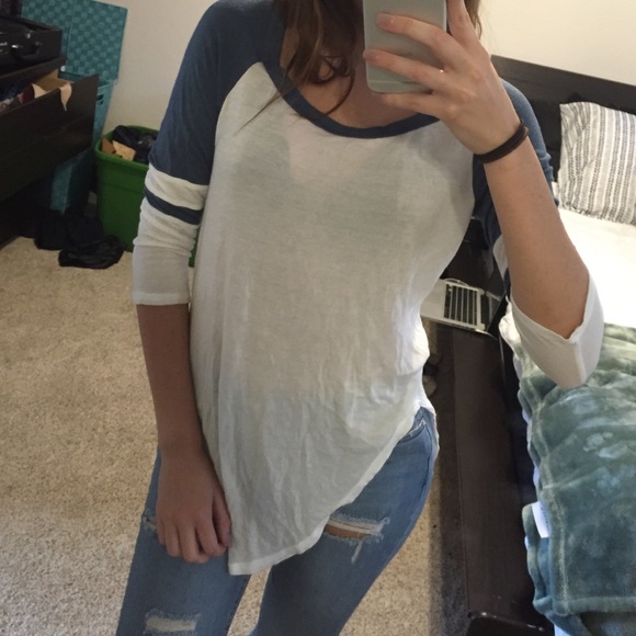 ME TO WE half sleeve baseball tee - Picture 1 of 2