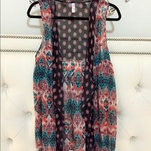 Bohemian Flowy Vest