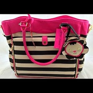 Betsey Johnson  diaper bag