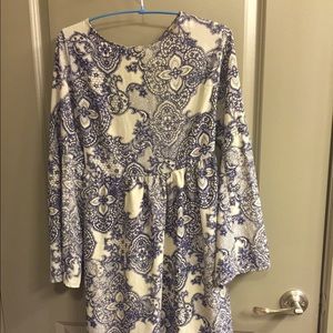 Bell-Sleeve Date Night Dress