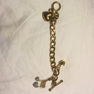 GoldBanner Heart Starter Bracelet by Juicy Couture