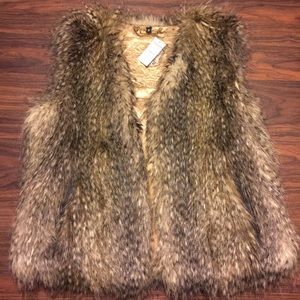 Faux Fur Express Vest