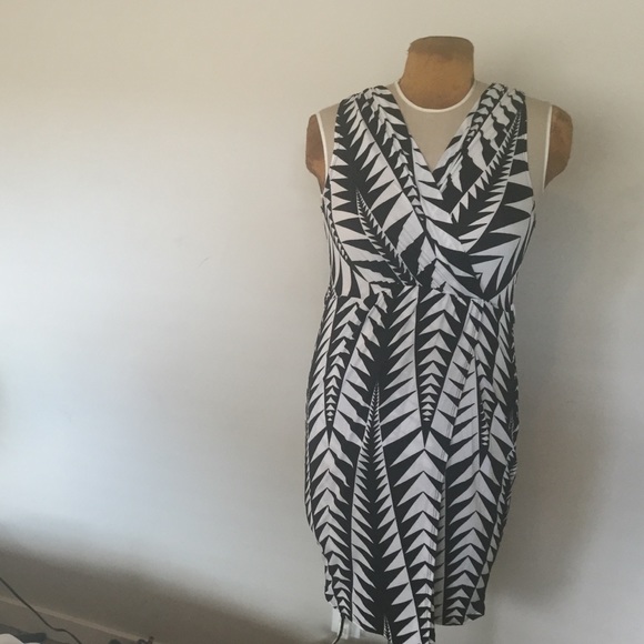 Black and White Dress