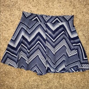 Poetry Navy Blue and White Shorts