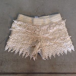 Lace shorts