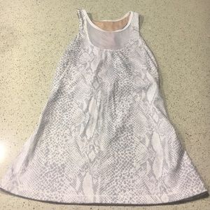 Lululemon snake-print yoga tank