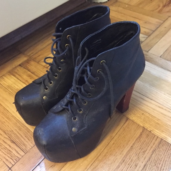Jeffrey Campbell Black Lita Heel