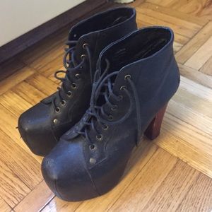 Jeffrey Campbell Black Lita Heel