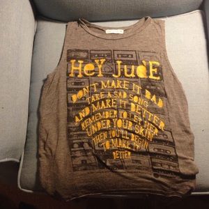 Hey Jude split back tank