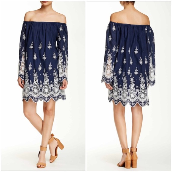 NWT Off-The-Shoulder Lace Dress