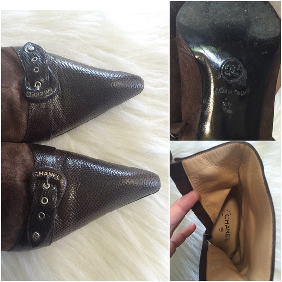 💯Authentic Chanel ankle boots - Picture 3 of 4