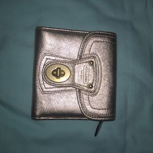 gold Coach wallet