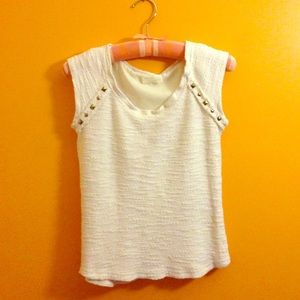 Never worn Zara boho punk tank