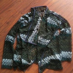 Vintage lace shaw