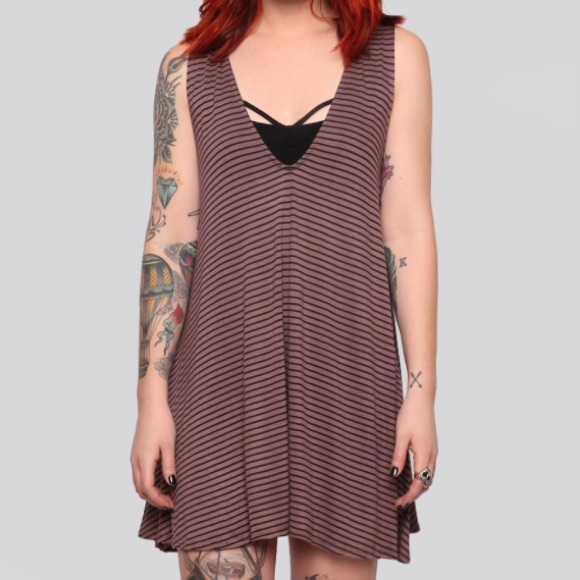 Gypsy warrior small talk mini dress