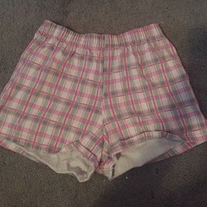 Plaid soffe shorts