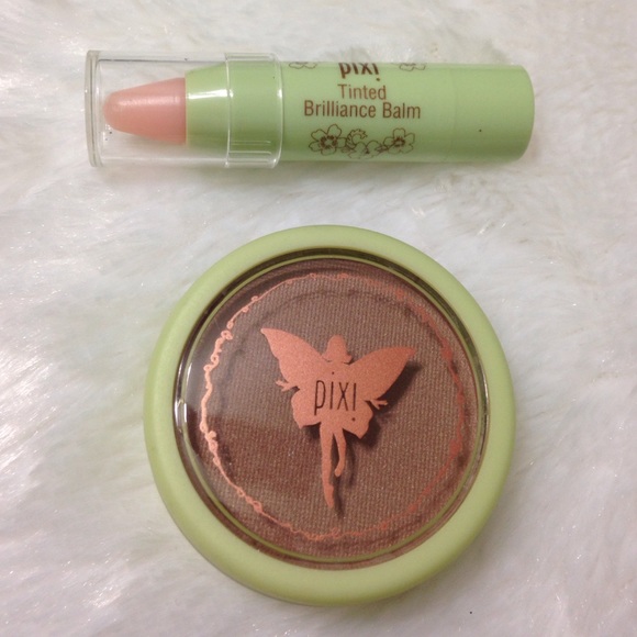 Pixi beauty bronzer and tinted lip balm
