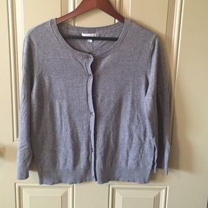 New York & Company Gray Cardigan