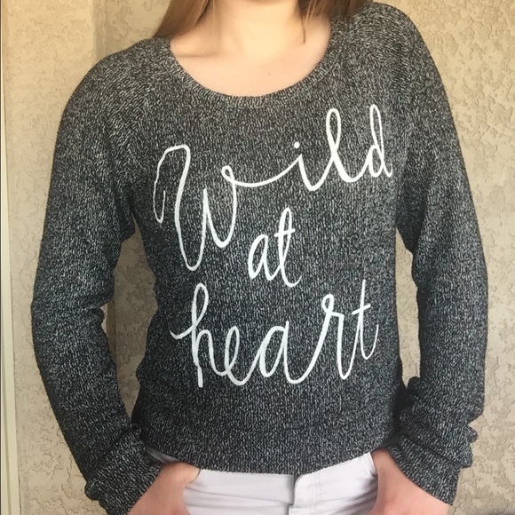 Long Sleeve "Wild at Heart" Sweater - Picture 3 of 4