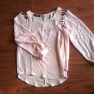 Pink blouse