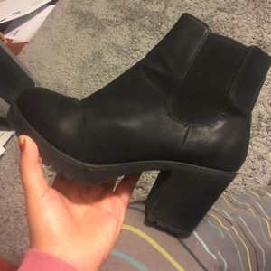 Cute Black Booties