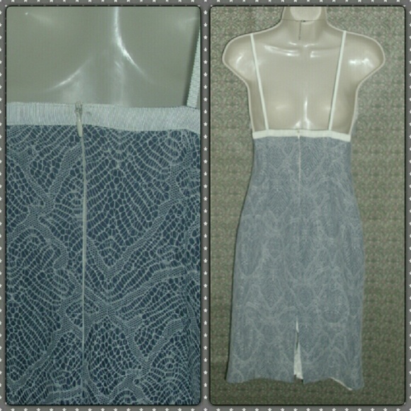 🆑LACE OVER DENIM DRESS! - Picture 2 of 4