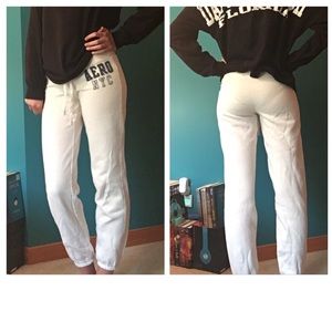 Aeropostale White Sweatpants