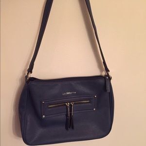 Liz Claiborne navy blue purse