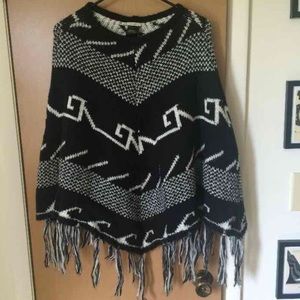 Ecote Knit Poncho