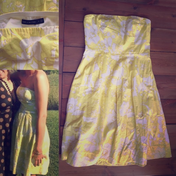Limited strapless floral sundress, size 4