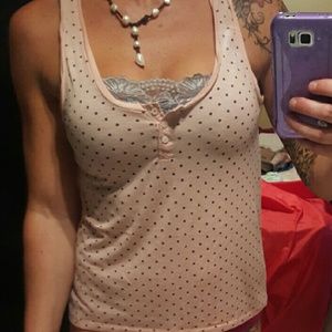 American Eagle Outfitters Cute Polka Dot Tank