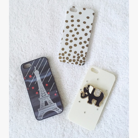 Accessories - 3 iPhone 5/5S/5C cases bundle