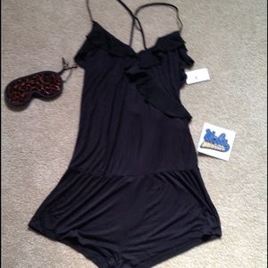 NWT Betesy Johnson intimates romper. Size M