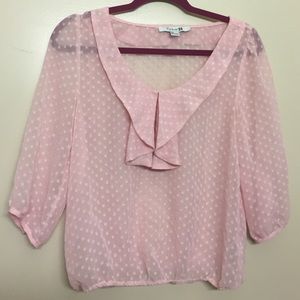 Cute light pink blouse