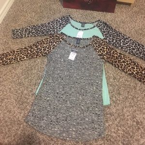 Rue 21 long sleeve tees ❤️💛💚💙💜