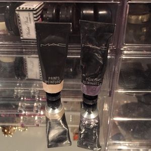 MAC Paints in Mauvism & Bare Canvas