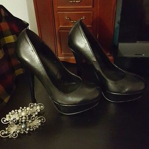 Black heels