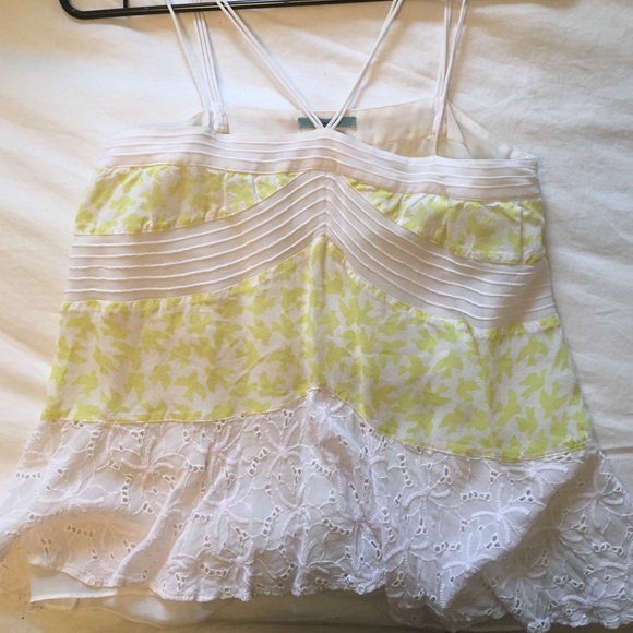 Leifnotes strappy front detail top
