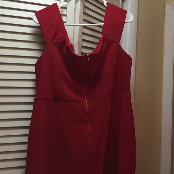Little Red Dress-Plus Size - Picture 2 of 2