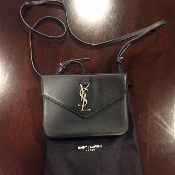 Ysl Tri-Pocket V Flap Crossbody Bag