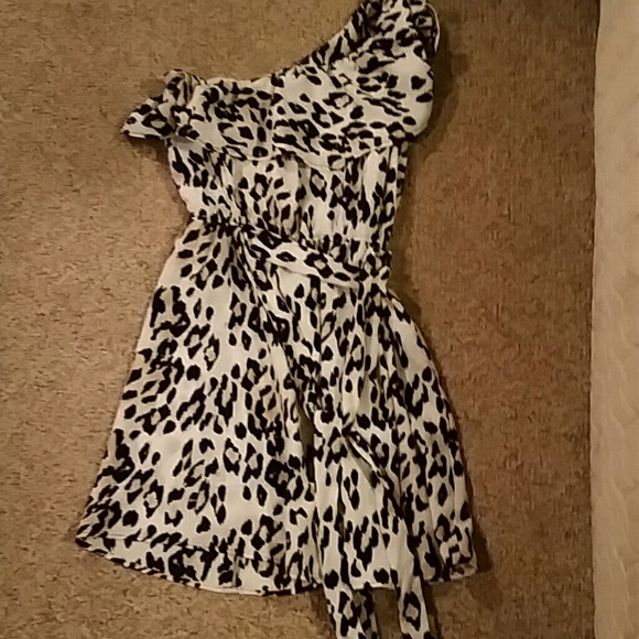 Cheetah print dress