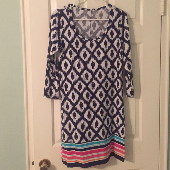Knit t-shirt dress