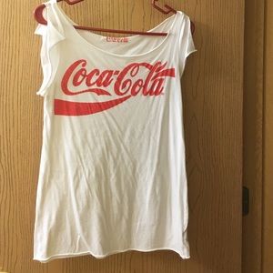 Coca-Cola White Tank
