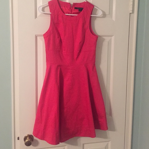 Red Fit & Flare Dress - Picture 1 of 2