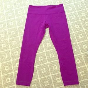 Lulu lemon cropped legging