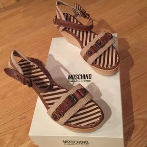 Moschino wedge heels